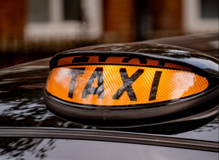 London taxi's top